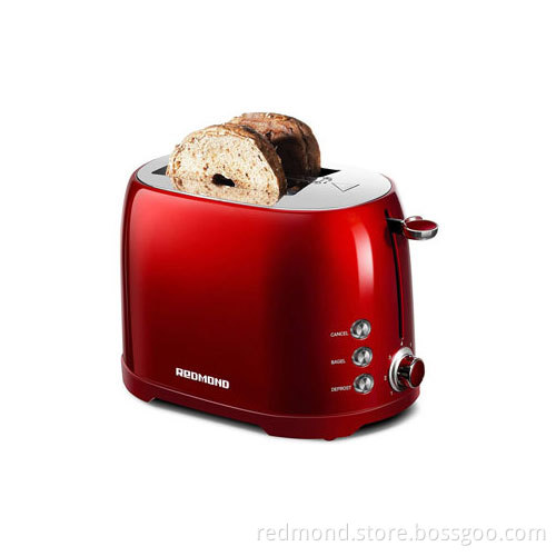 2 Slice Toaster with 50s Retro Aesthetic ST032